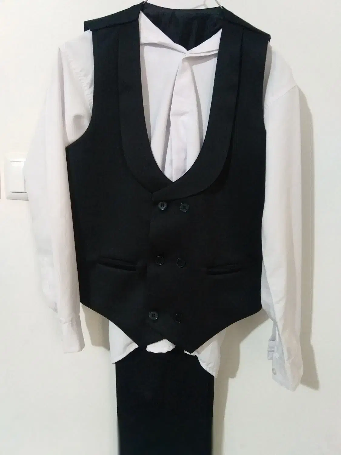 جلیقه شلوار پسرانه مجلسی و کفش کالج پسرانه|کفش و لباس بچه|نیشابور, مبارکه|دیوار