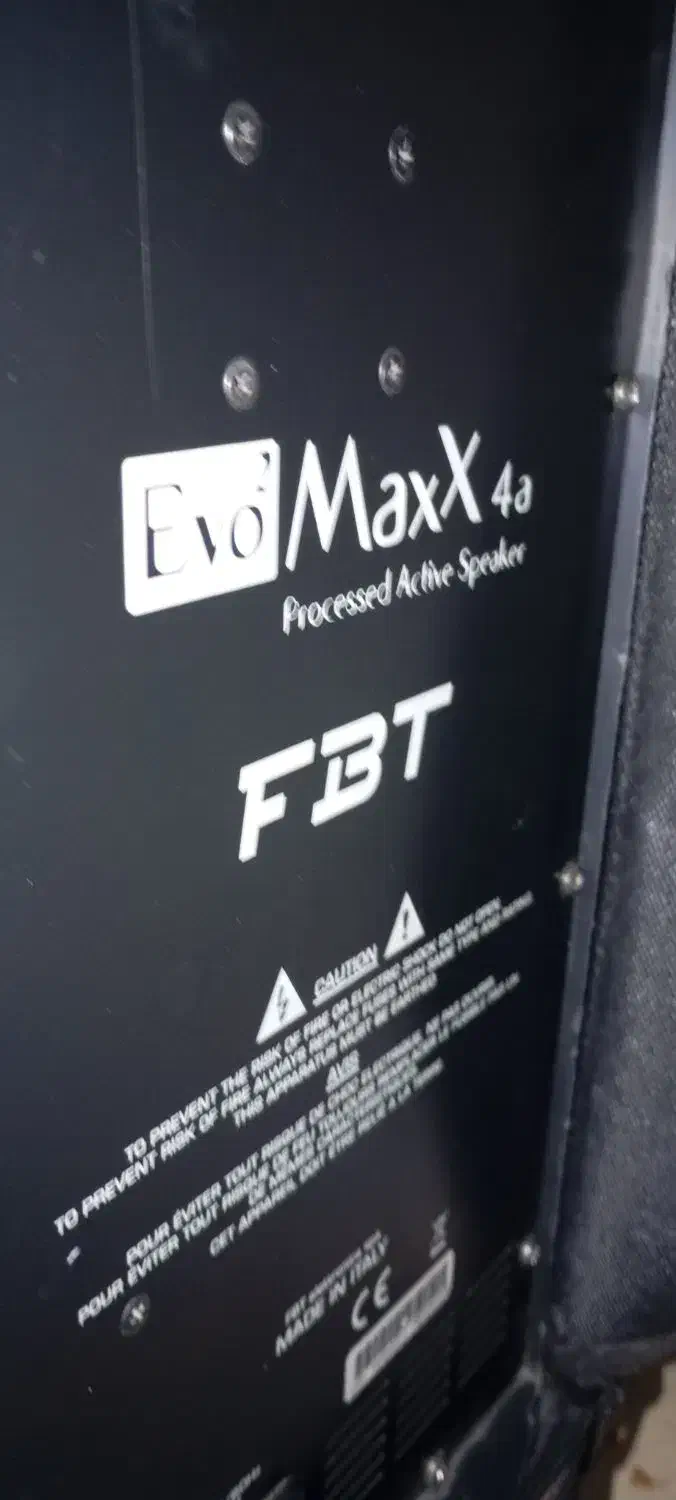 باند اکتیو12 اینچ جفت اف بی تیfbt evo2max4a اسپیکر|صوتی و تصویری|مشهد, گلبرگ|دیوار