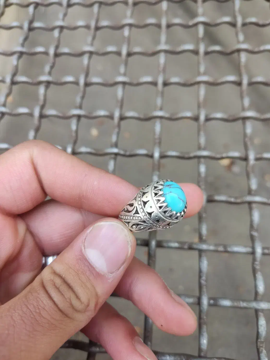 انگشتر فیروزه|جواهرات|خمینی‌شهر, |دیوار