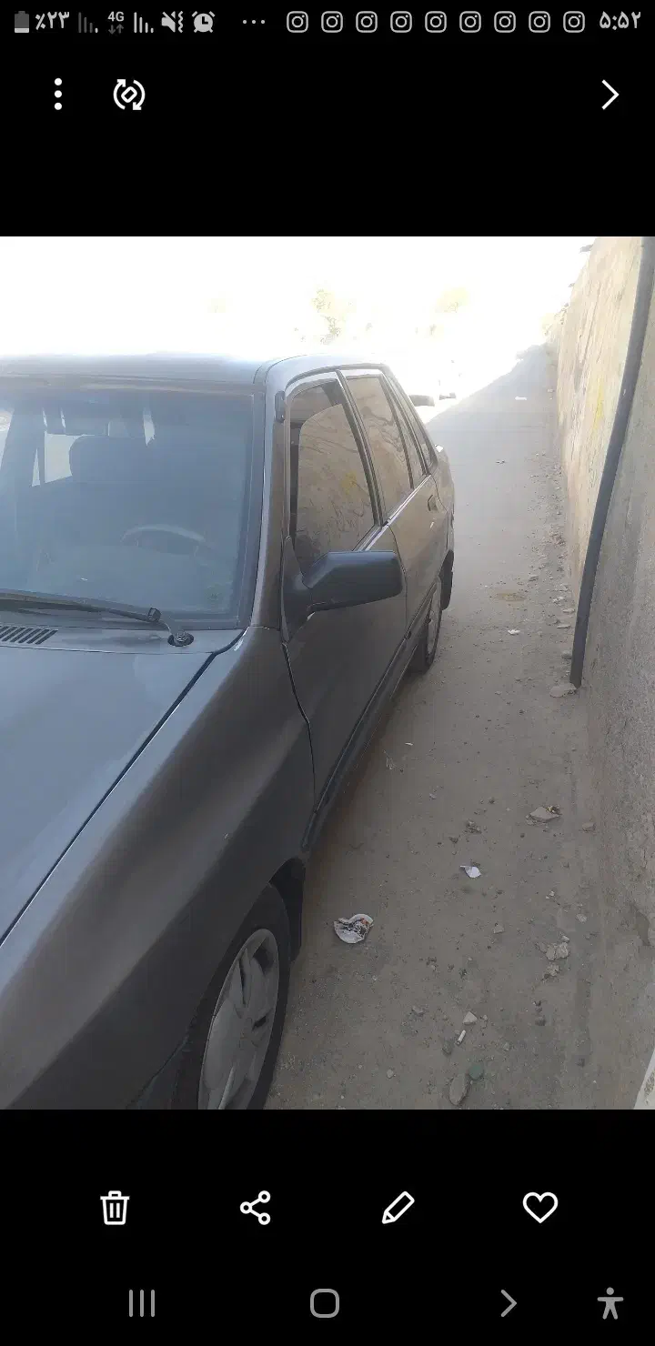 پراید مدل ۸۴|خودرو سواری و وانت|قیامدشت - خاورشهر, |دیوار