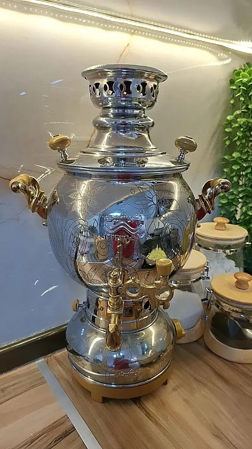 سماور عروس نو|سماور، چای‌ساز، قهوه‌ساز|زنجان, |دیوار
