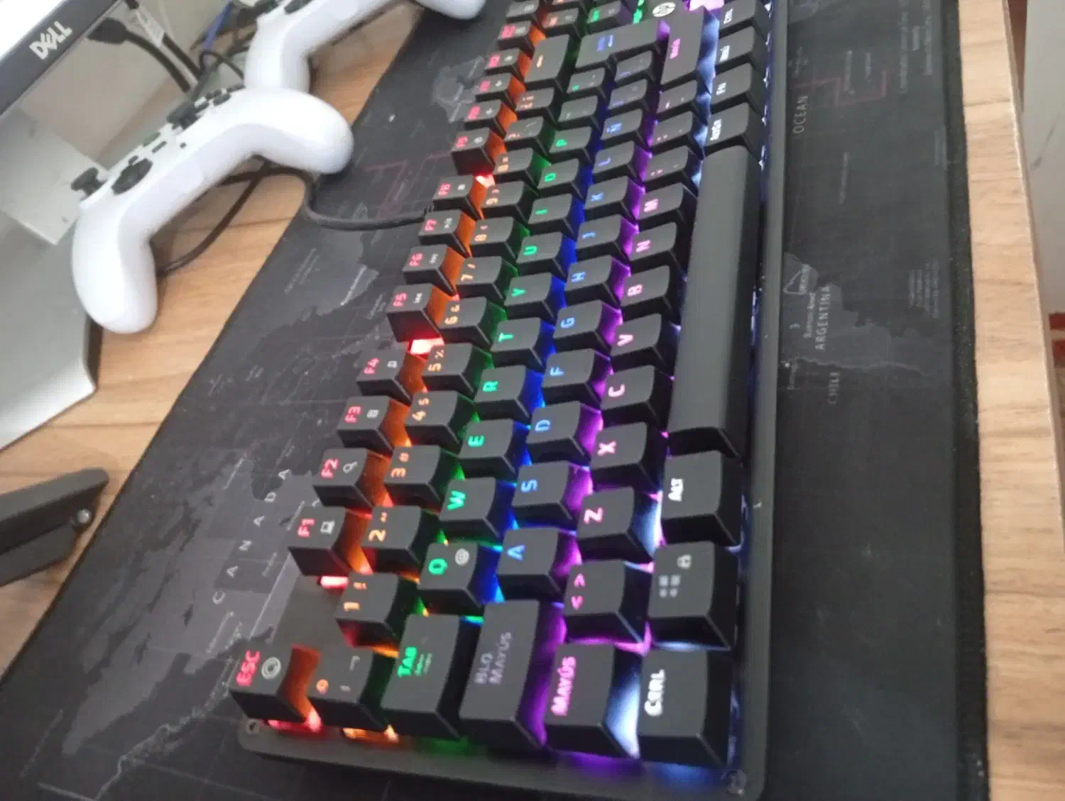 کیبورد گیمینگ gk200 hp|قطعات و لوازم جانبی رایانه|بندر کنگان, |دیوار