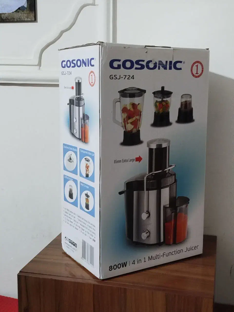 آبمیوه گیری گاسونیک چهار کاره.|آبمیوهگیر و آبمرکباتگیر|سنندج, |دیوار