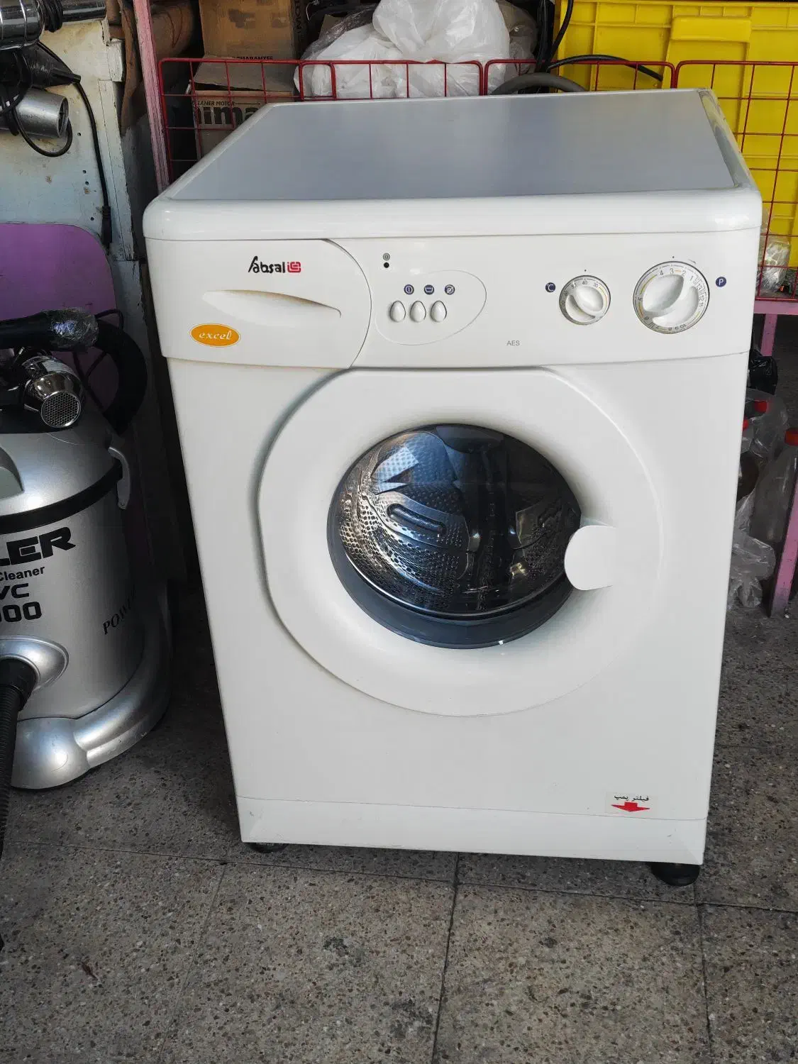 لباسشویی 5 کیلویی ابسال|ماشین لباسشویی و خشککن لباس|خوی, |دیوار