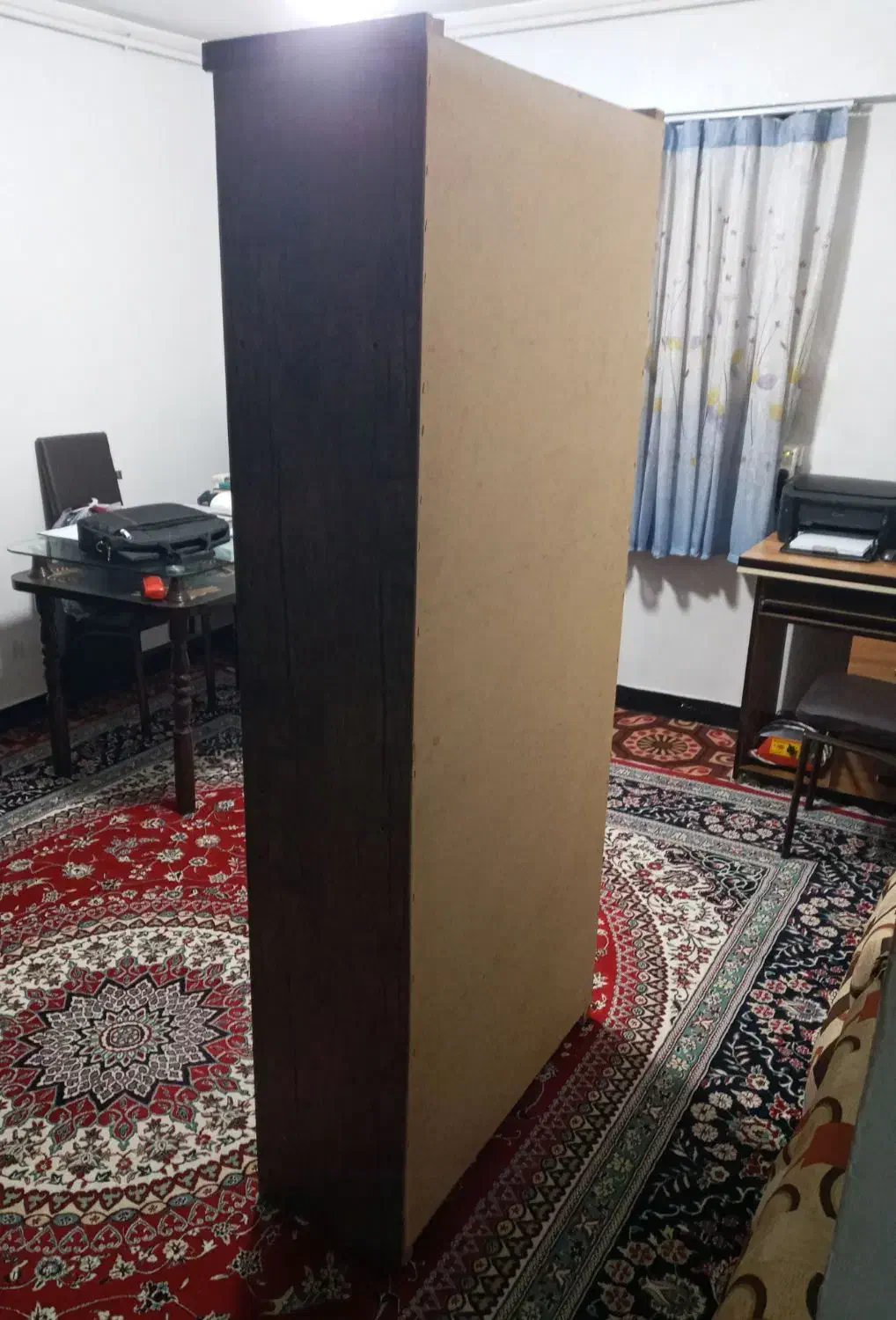 کتابخانه یا قفسه چوبی|کتابخانه، شلف، قفسه‌های دیواری|کرمانشاه, |دیوار