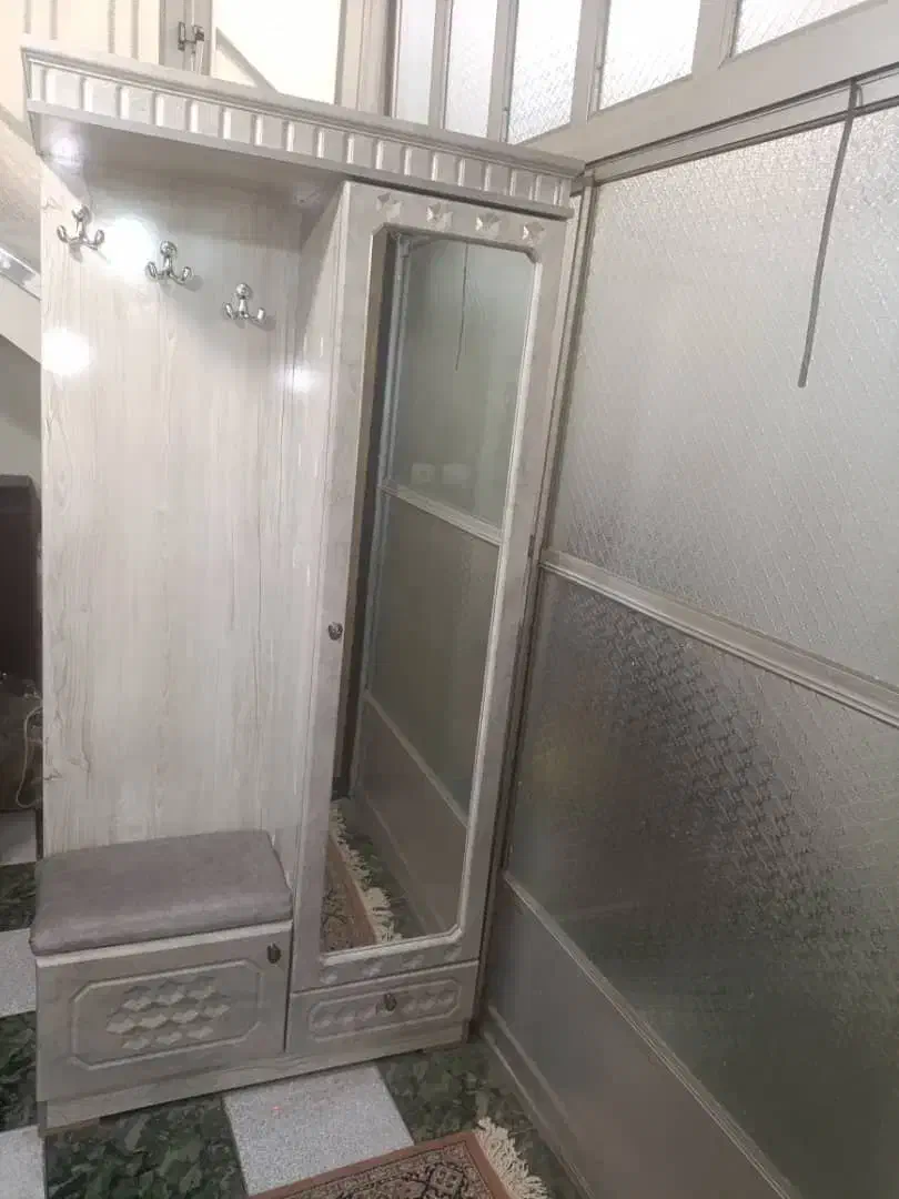 کمد جاکفشی و چوبلباسی MDF وکیوم عرض90|جاکفشی، کمد، دراور|شیراز, ارم|دیوار