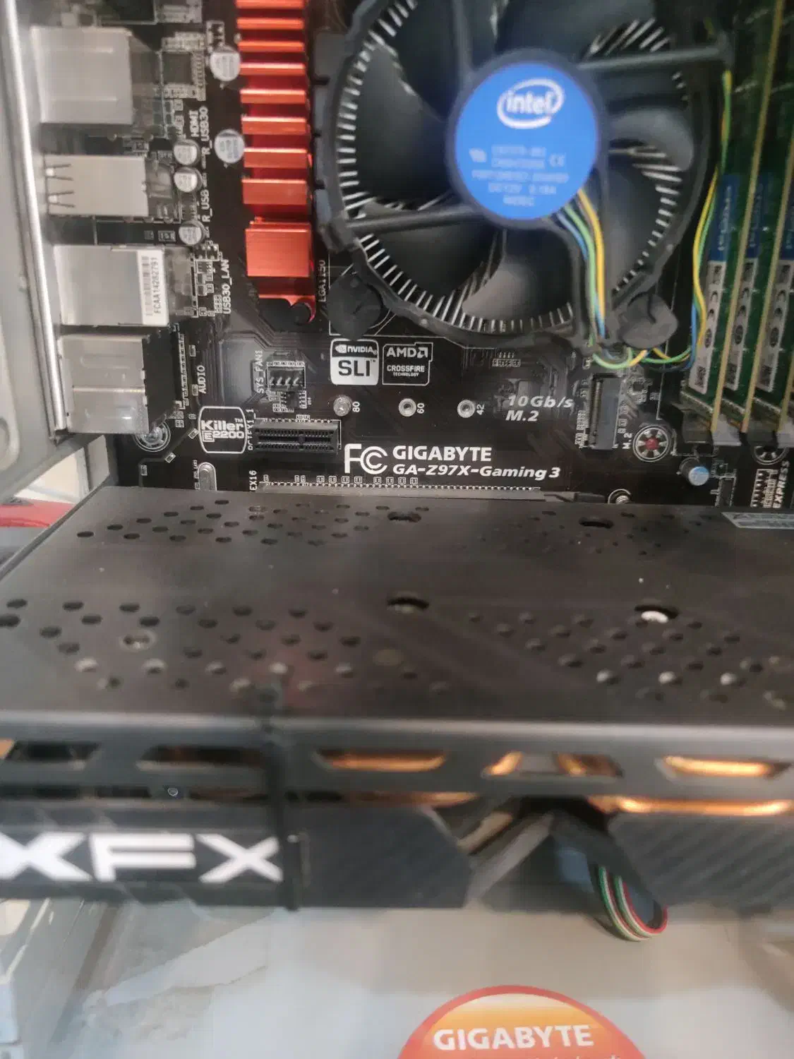 کیس i5 کول گیمینگ نسل 4 رم 32 با ssd 256 و rx580|رایانه رومیزی|مشهد, آزادشهر|دیوار
