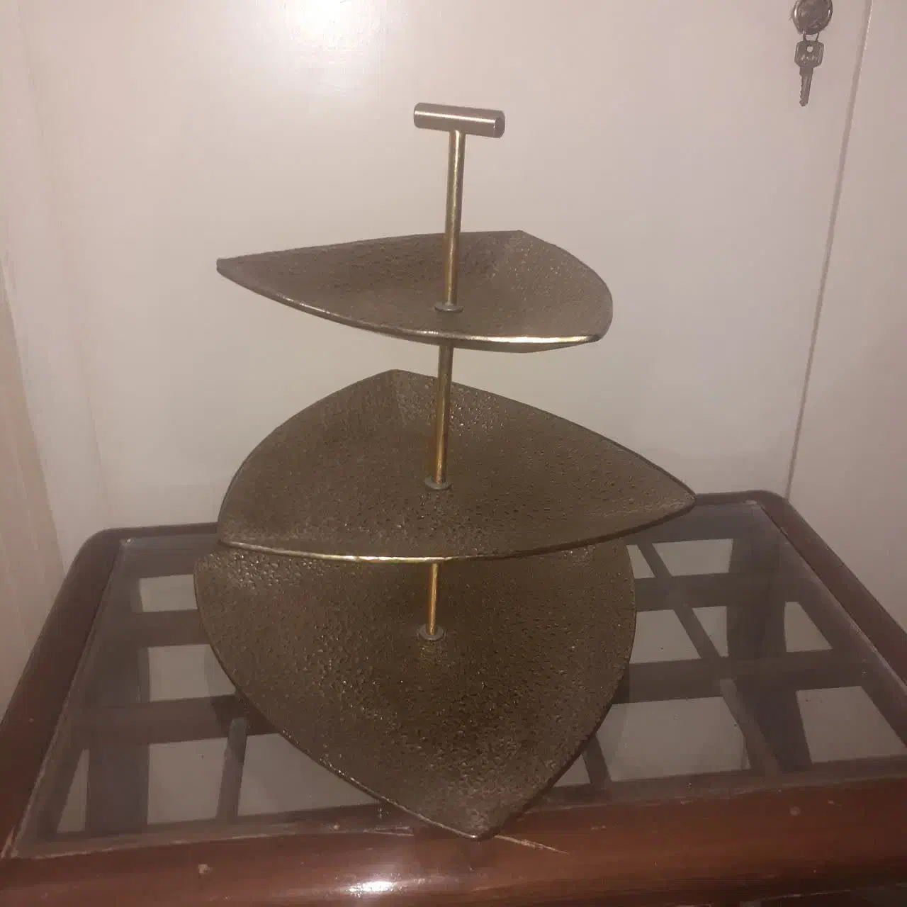 ظرف سه طبقه چرخشی شیرینی خوری|ظروف سرو و پذیرایی|اندیشه, شهرک کوثر|دیوار