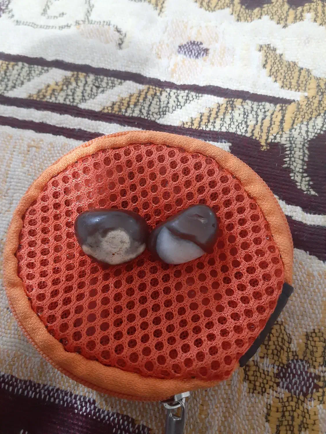 جفت مهره جزع یمن اصلی محبتی|جواهرات|کارون, |دیوار