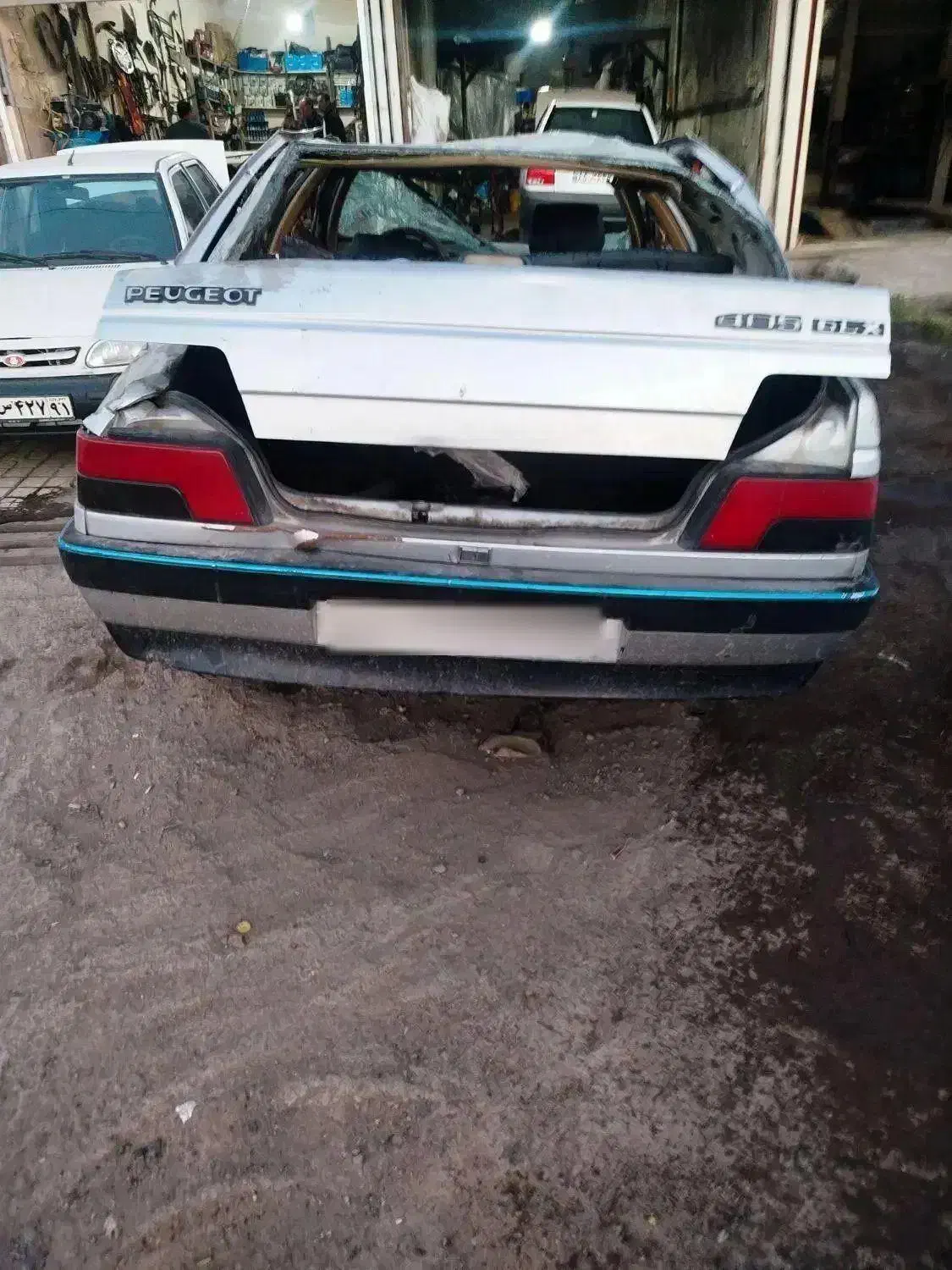 405مدل91دوگانه کارخانه|خودرو سواری و وانت|پارس‌آباد, |دیوار