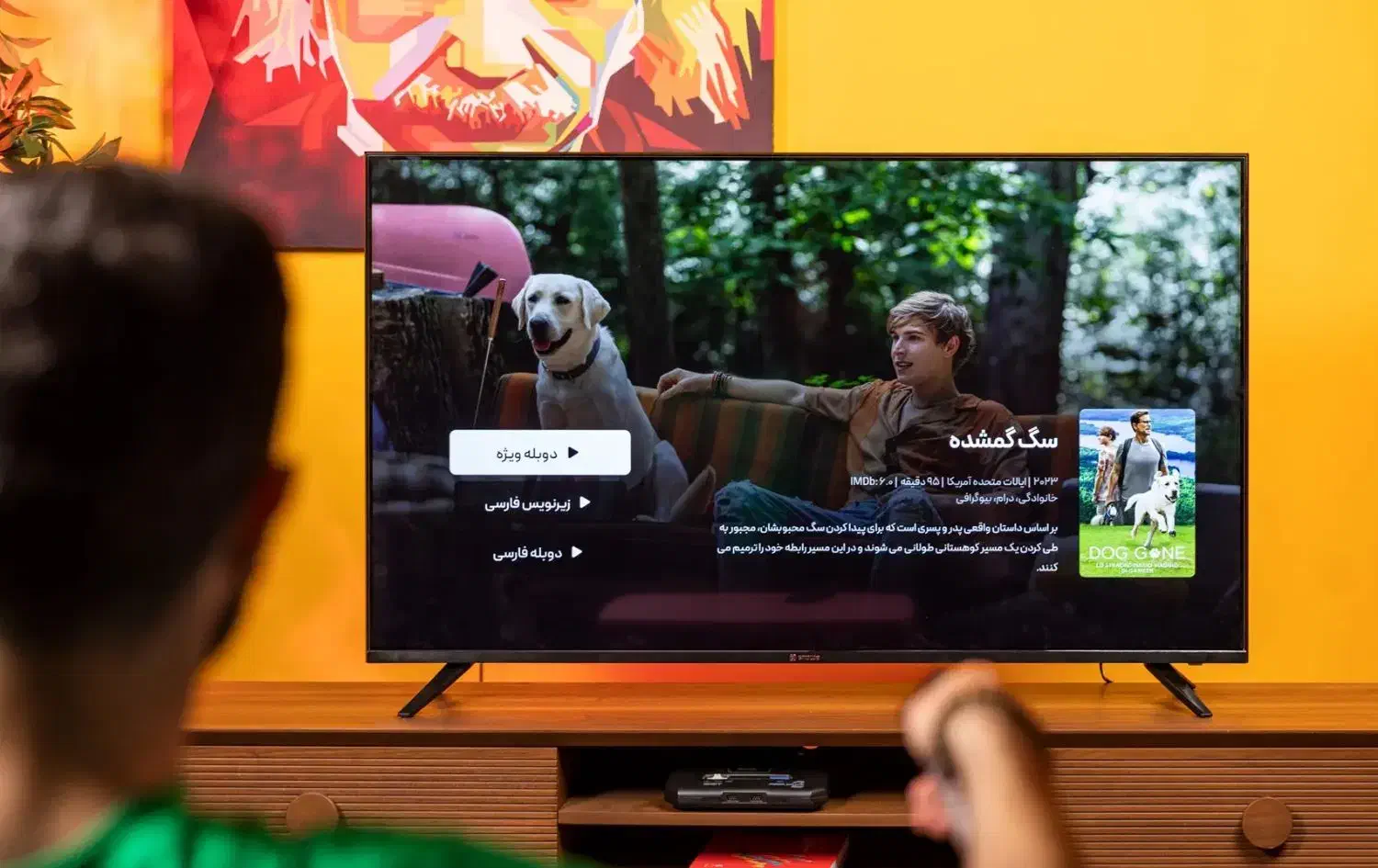 تلوزیون 50 اینچ اسمارت 4k|تلویزیون و پروژکتور|هرسین, |دیوار