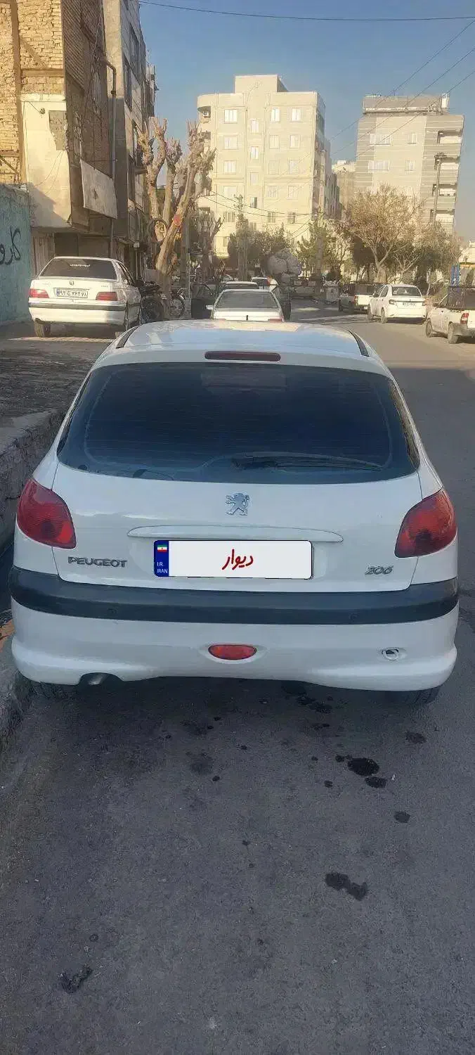 ۲۰۶ تیپ۵ مدل ۹۶|خودرو سواری و وانت|نسیم‌شهر, |دیوار