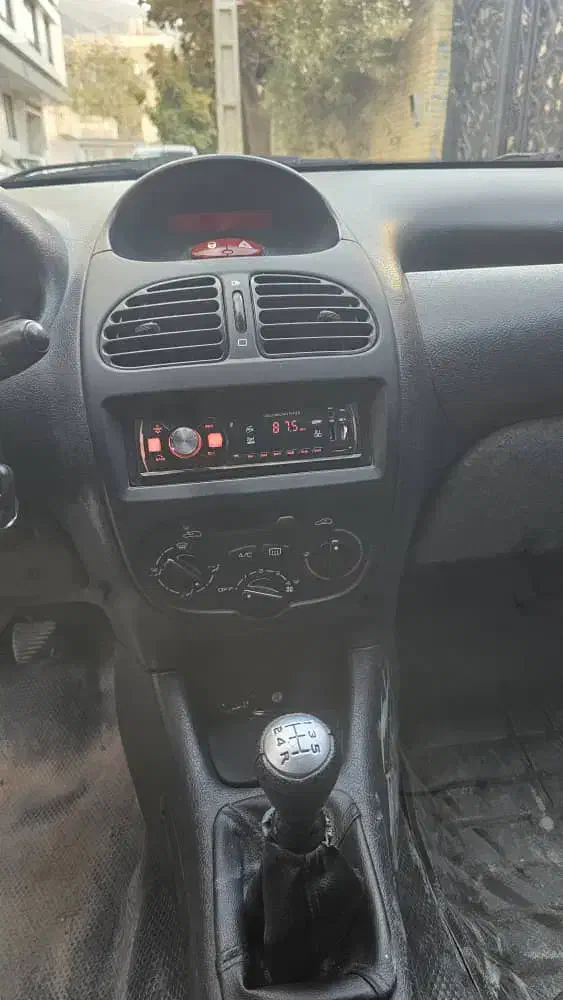 ۲۰۶ تیپ ۲ مدل ۸۹ بکر و دیدنی|خودرو سواری و وانت|شیراز, دکتر حسابی|دیوار