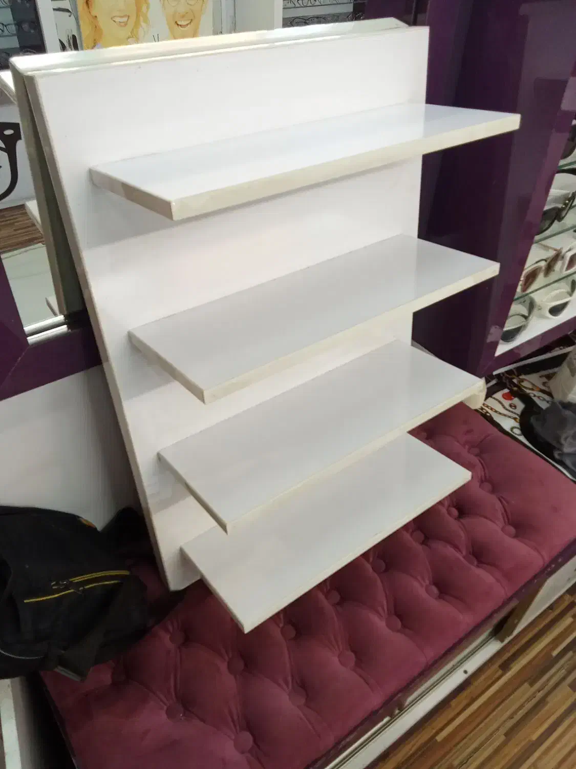 طبقه برای آرایشگاه واستفاده منزل ومغازه|کتابخانه، شلف، قفسههای دیواری|زنجان, |دیوار