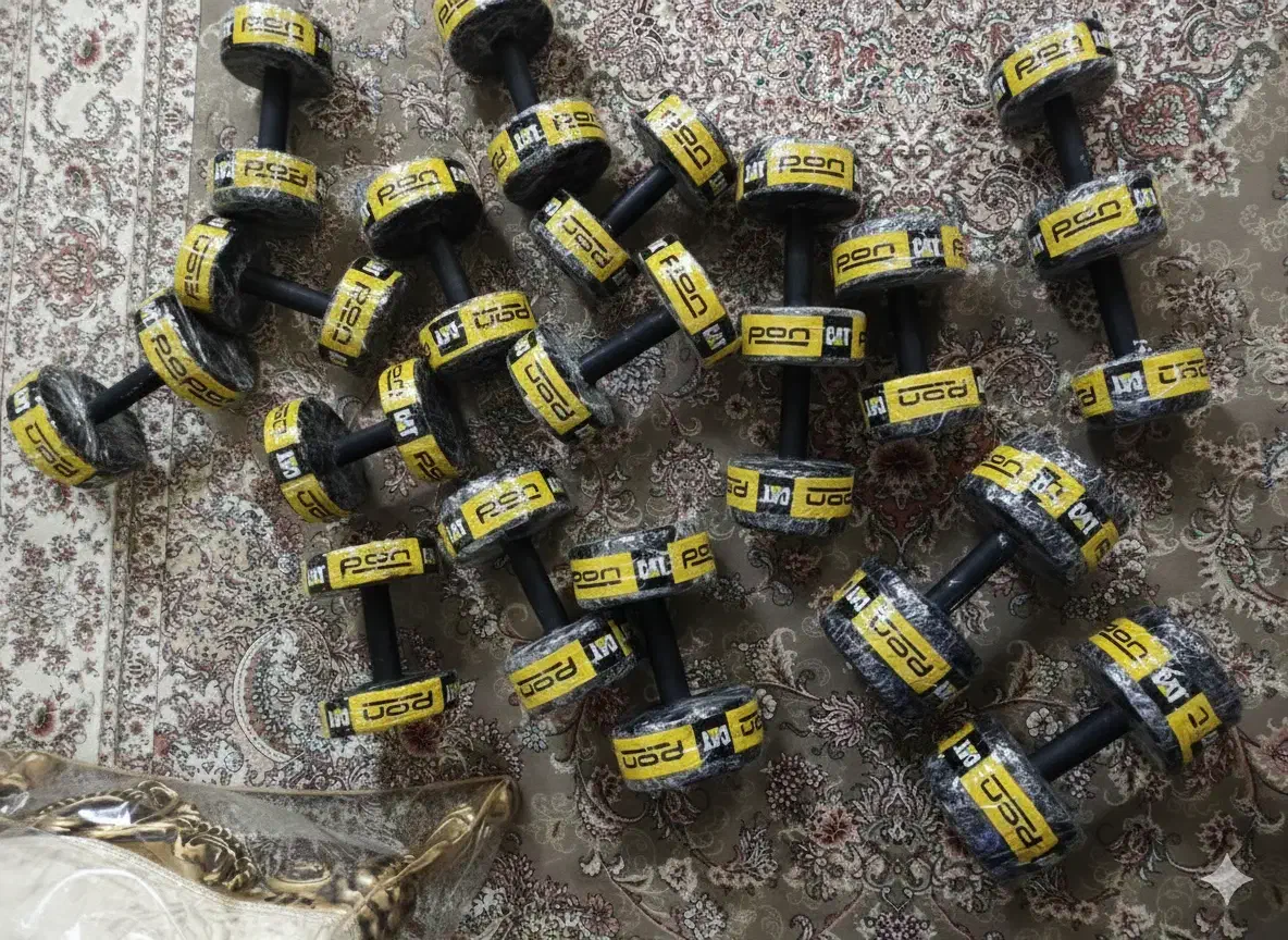 دمبل باشگاه و خانه با ضمانت|تجهیزات ورزشی|مشهد, طبرسی شمالی|دیوار