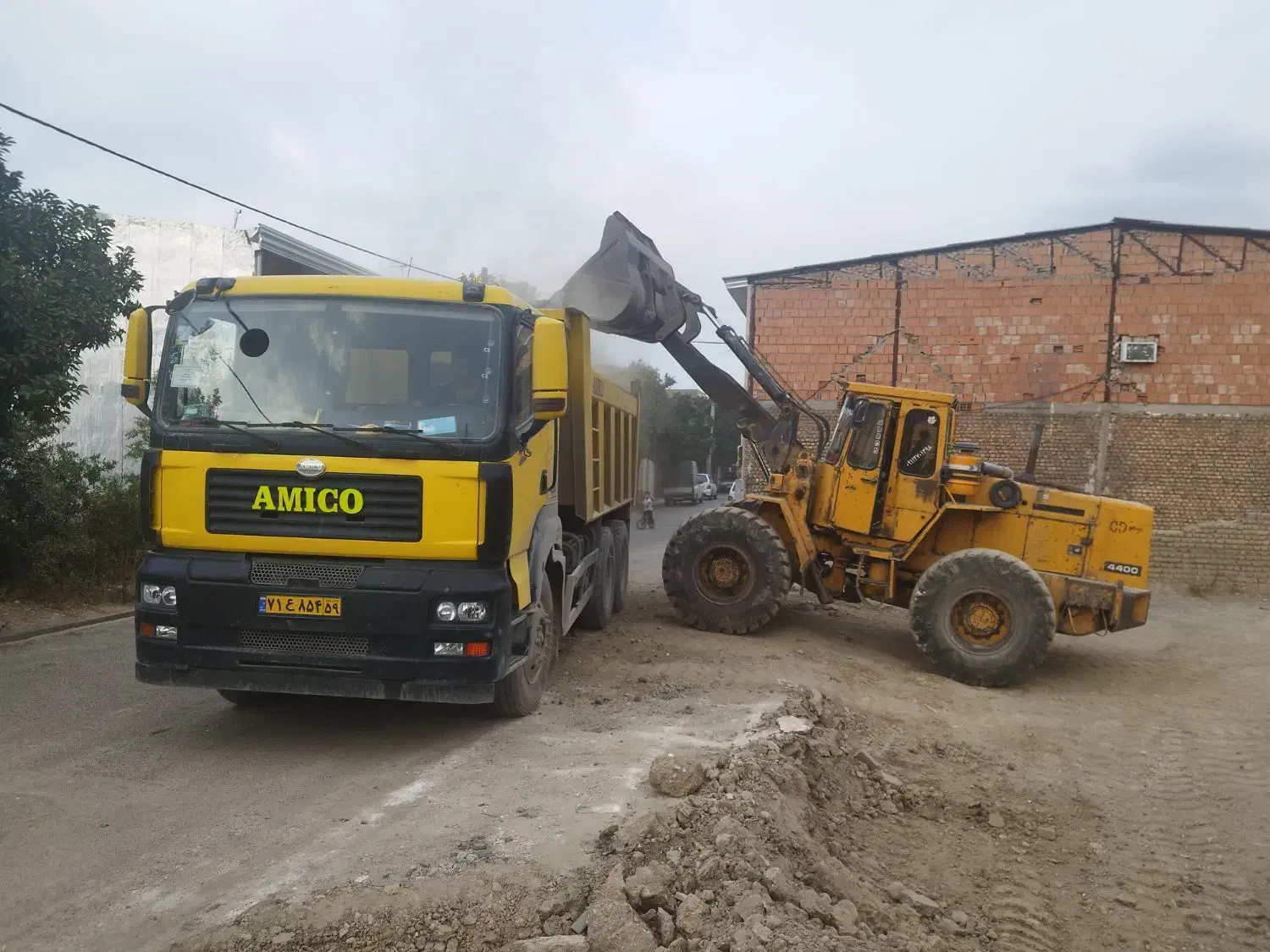 کارهای لودری و بیل بکهو|خدمات حمل و نقل|آق قلا, |دیوار