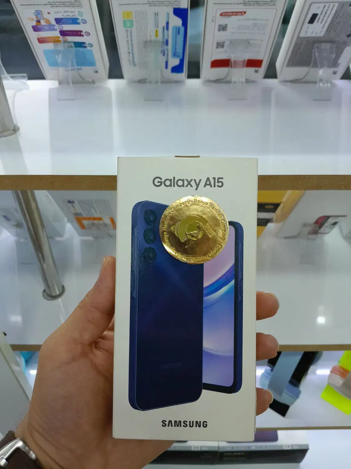 سامسونگ galaxy a15 آکبند پلمپ|موبایل|رباط‌کریم, رباط‌کریم|دیوار