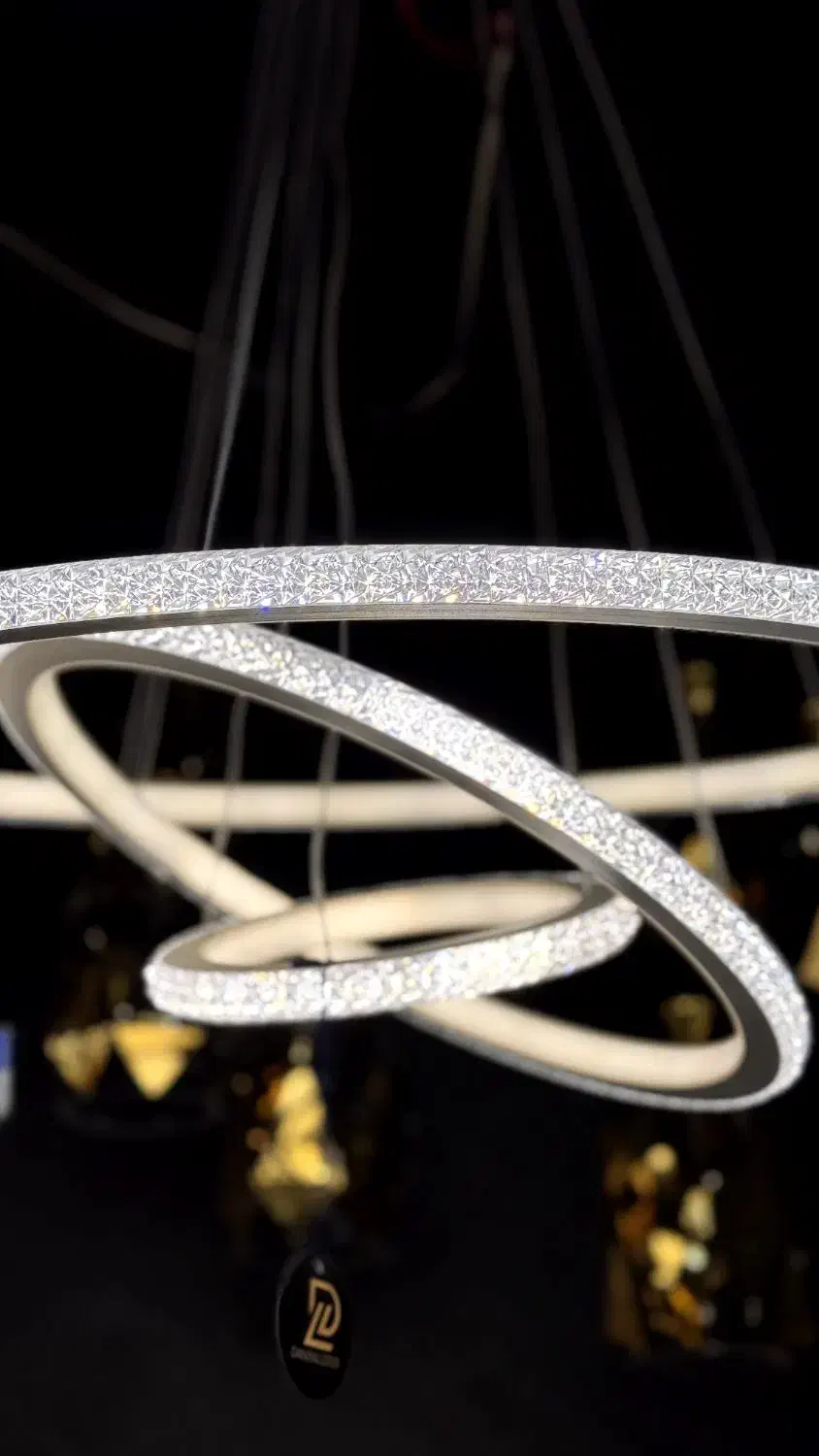 لوستر مدل کهکشانی|لوستر و چراغ آویز|آفتاب, |دیوار