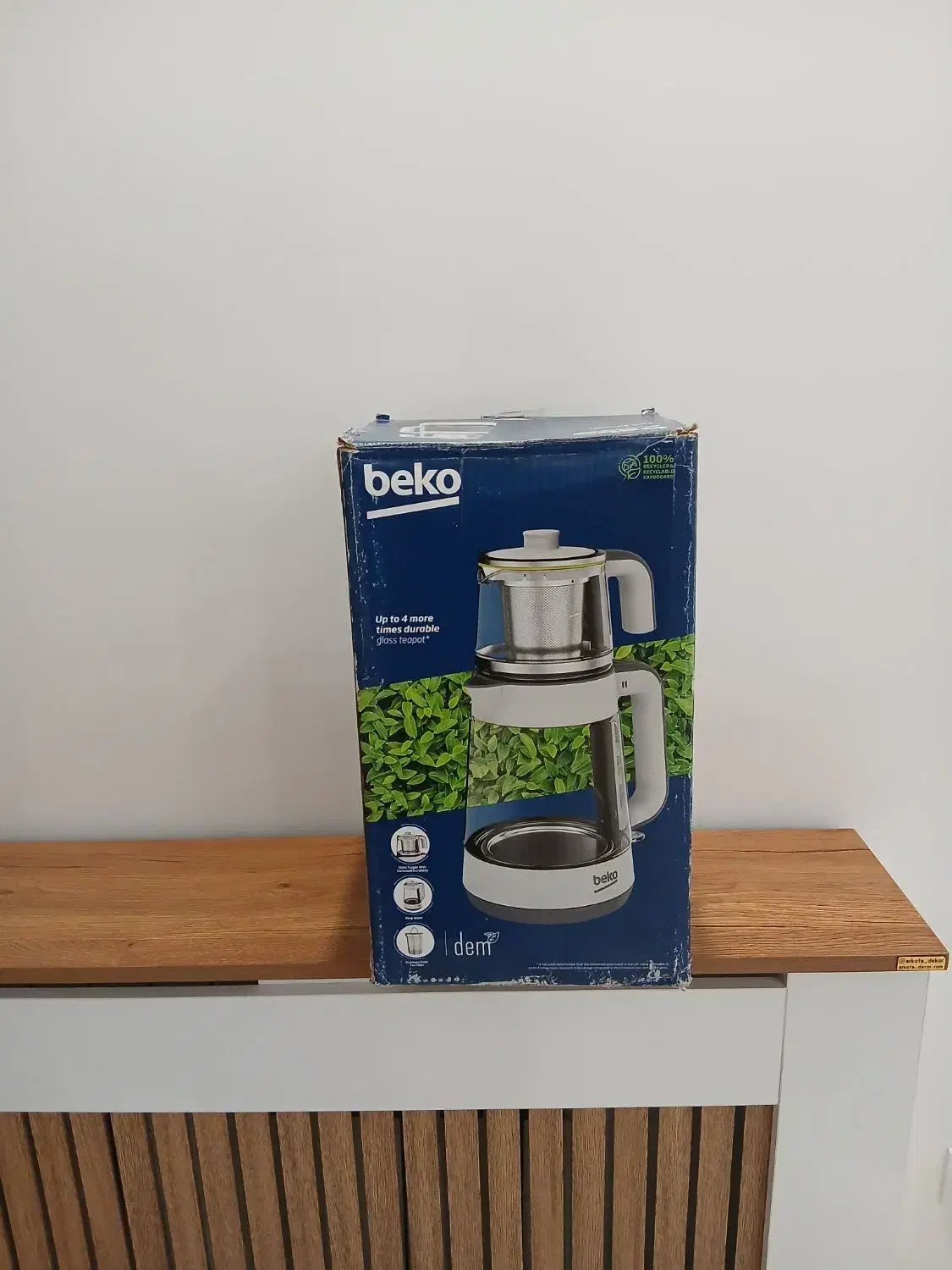 چایساز بکو ترکیه نو و استفاده نشده beko|سماور، چای‌ساز، قهوه‌ساز|تهران, ارم|دیوار