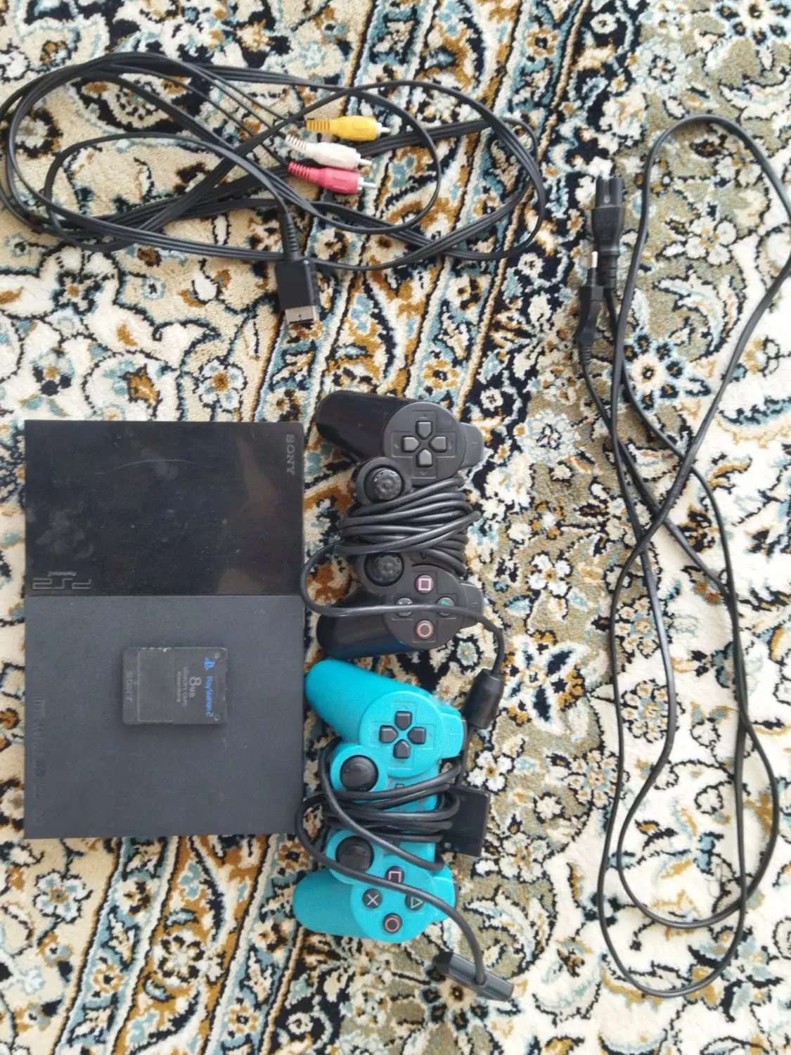 پلی‌استیشن 2 ps2 فلش خور(کپی خور) با جعبه|کنسول، بازی ویدئویی و آنلاین|نجف‌آباد, امیرکبیر|دیوار