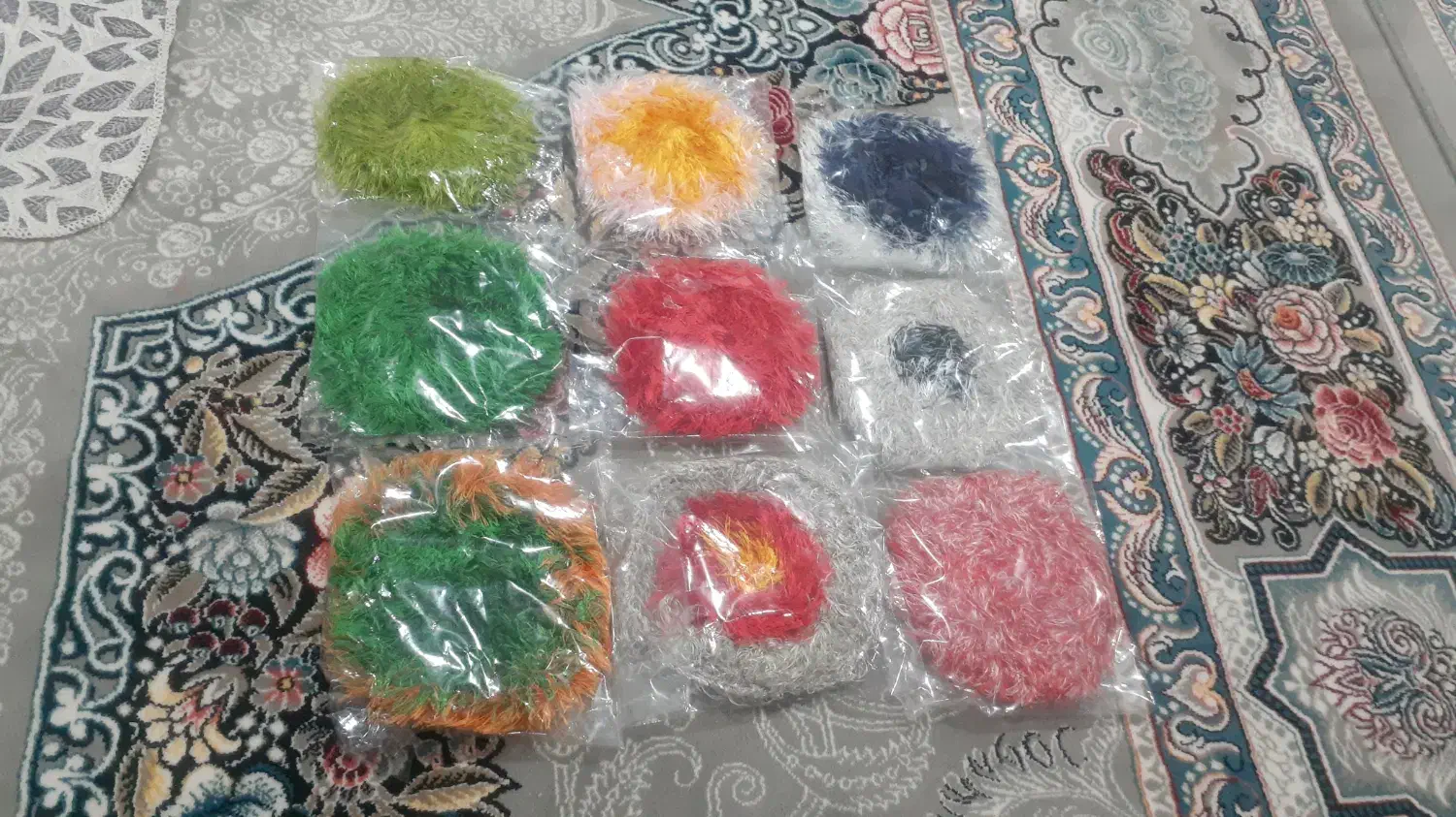 اسکاج دست بافت محکم ضخیم|صنایع دستی و سایر لوازم تزئینی|اقلید, |دیوار