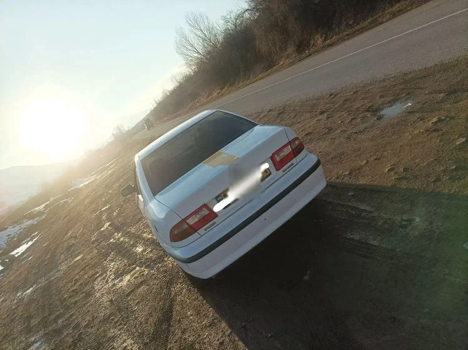 سمند خطی تکاب تخت سلیمان  مدل 96سالم بدونه رنگ|خودرو سواری و وانت|تکاب, |دیوار