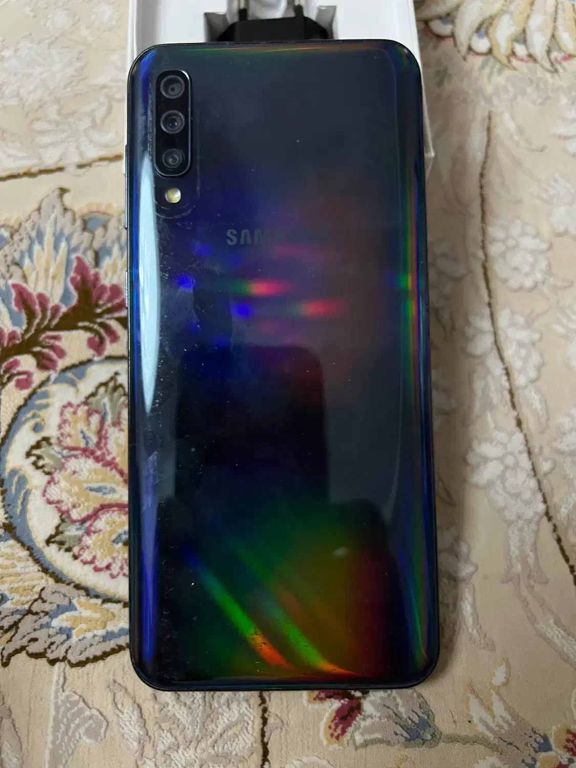 گوشی سامسونگA50رم۴گیگ ظرفیت۱۲۸دوسیم کارت|موبایل|کرج, دولتآباد|دیوار