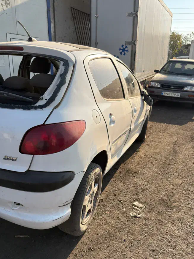 ۲۰۶ تیپ ۳ پاناروما 1401|خودرو سواری و وانت|تهران, جنت‌آباد شمالی|دیوار