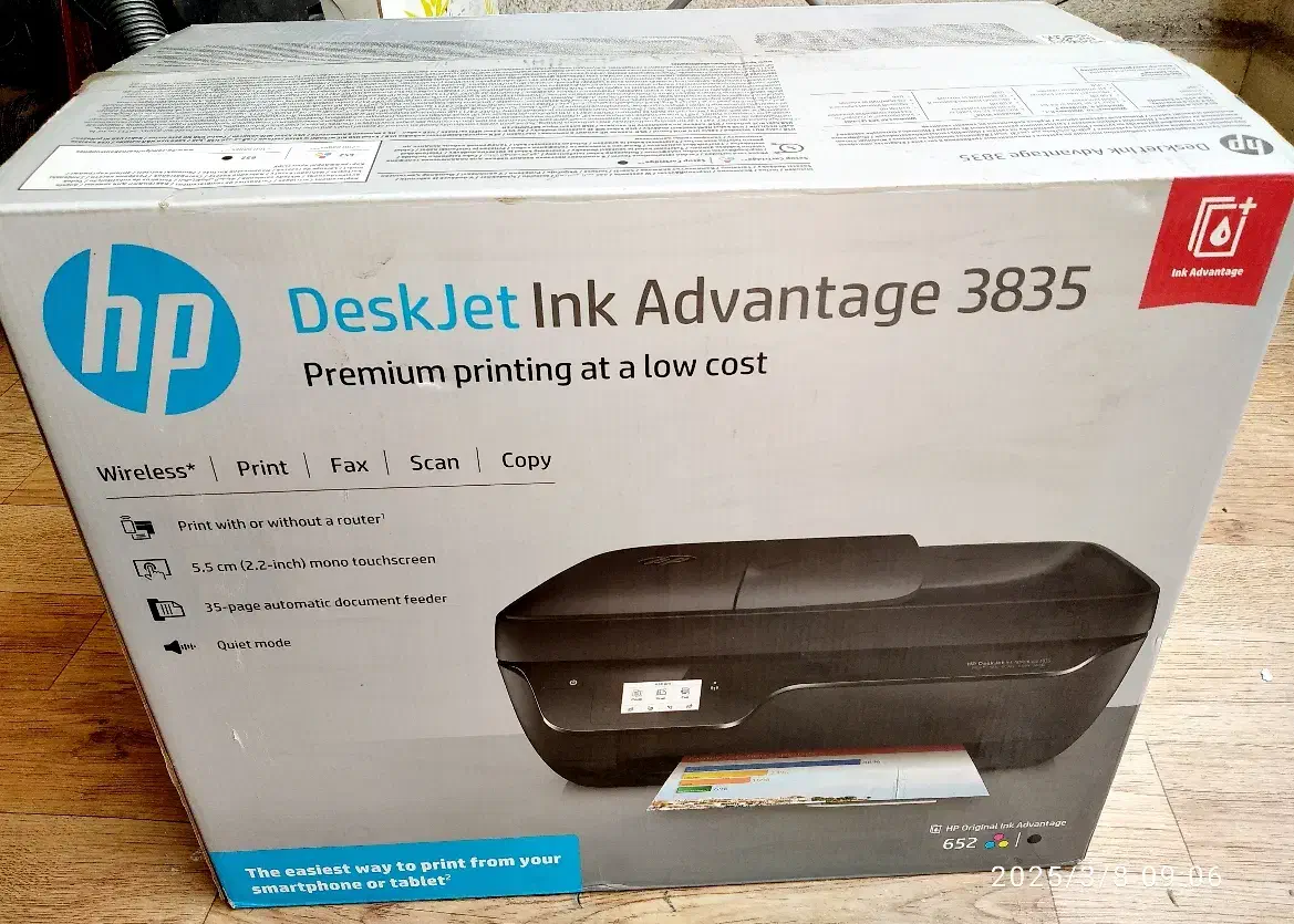 پرینتر hp مدل ۳۸۳۵|پرینتر، اسکنر، کپی، فکس|تهران, شهرآرا|دیوار