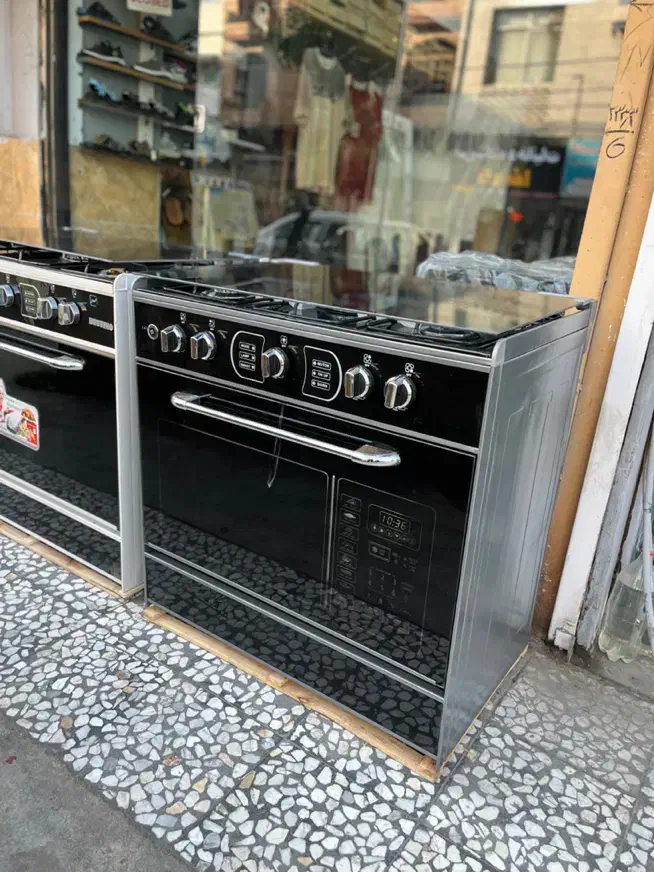 اجاق گاز پنج شعله طرح فر نو|اجاق گاز و لوازم برقی پخت‌وپز|قائم‌شهر, |دیوار