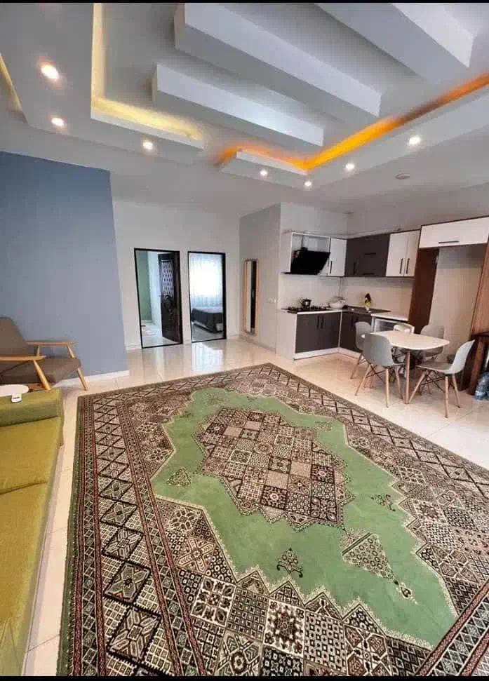 فرش ۱۲ متری زمینه سبز رنگ|فرش|باقرشهر, |دیوار