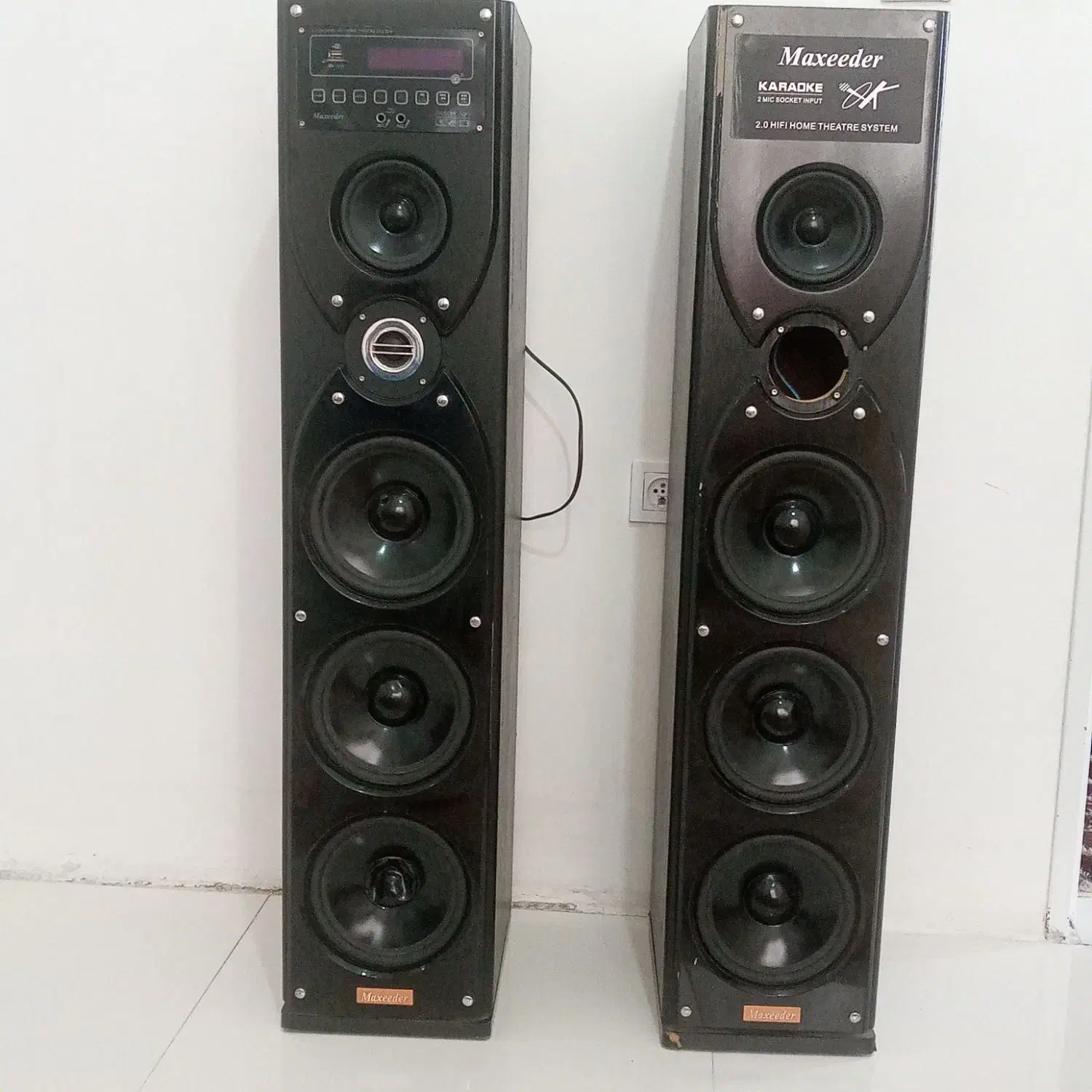 باند maxeeder|سیستم صوتی خانگی|رباط‌کریم, رباط‌کریم|دیوار