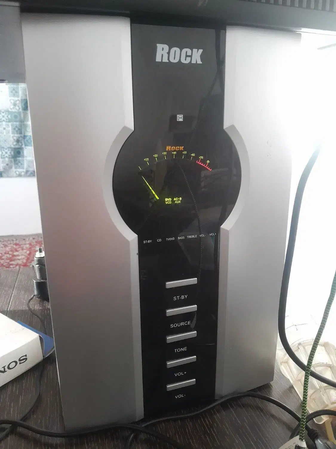 اسپیکر برای کامپیوتر سه تیکه rock|قطعات و لوازم جانبی رایانه|بندر انزلی, پیل علی باغ|دیوار