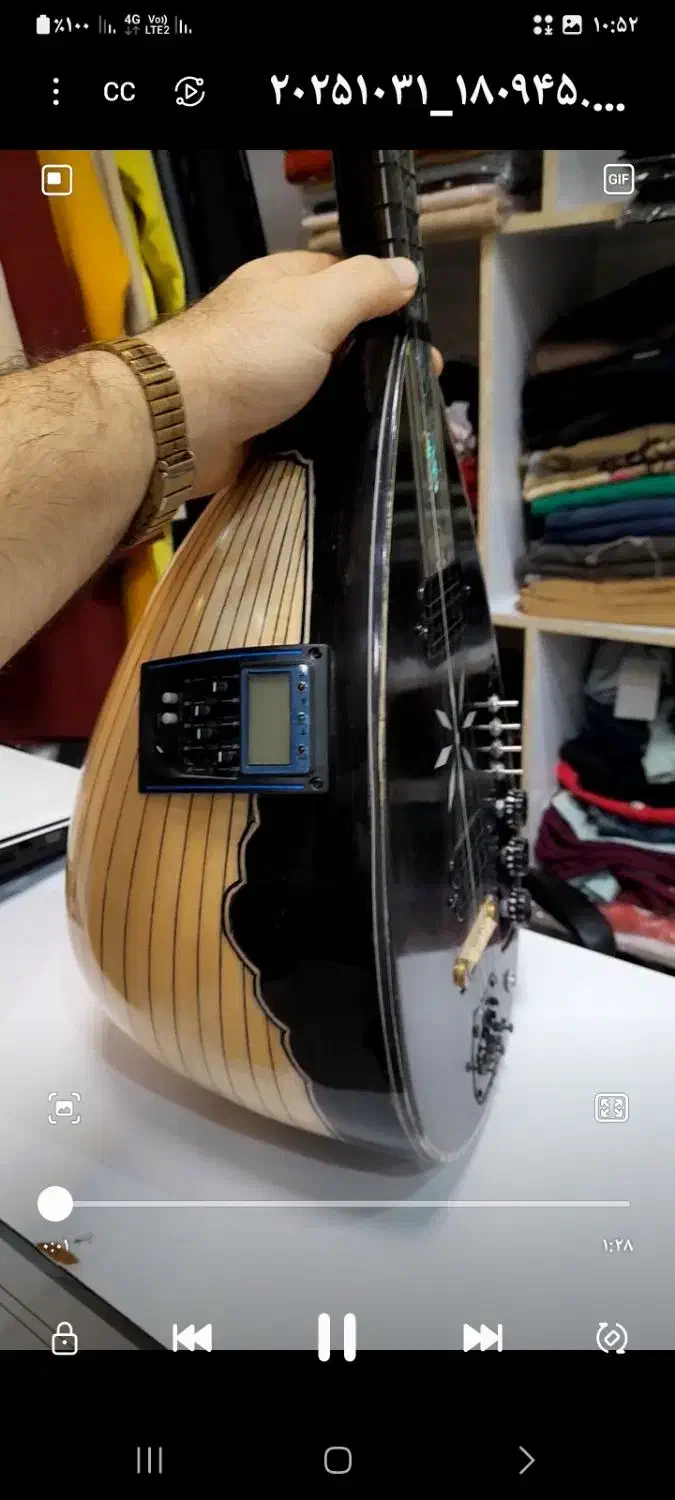 باغلاما ترک دیار وساز قوپوز|سازهای سنتی|اردبیل, |دیوار