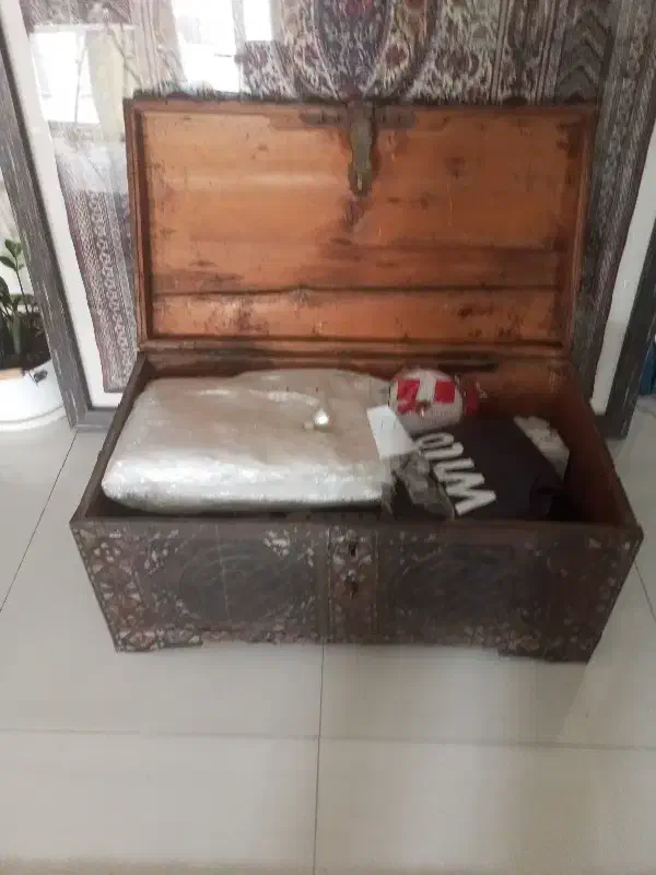 صندوقچه آنتیک قدیمی|کلکسیون اشیاء عتیقه|تهران, مهران|دیوار