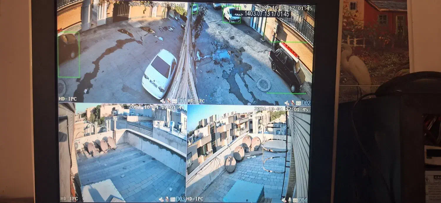 دوربین مداربسته نصب و راه اندازی|دوربین مداربسته|فولادشهر, فولادشهر|دیوار