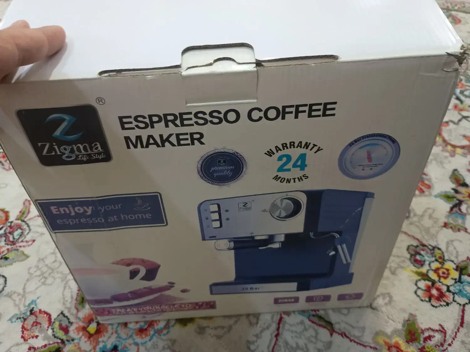 قهوه ساز zigma|سماور، چای‌ساز، قهوه‌ساز|خمینی‌شهر, |دیوار