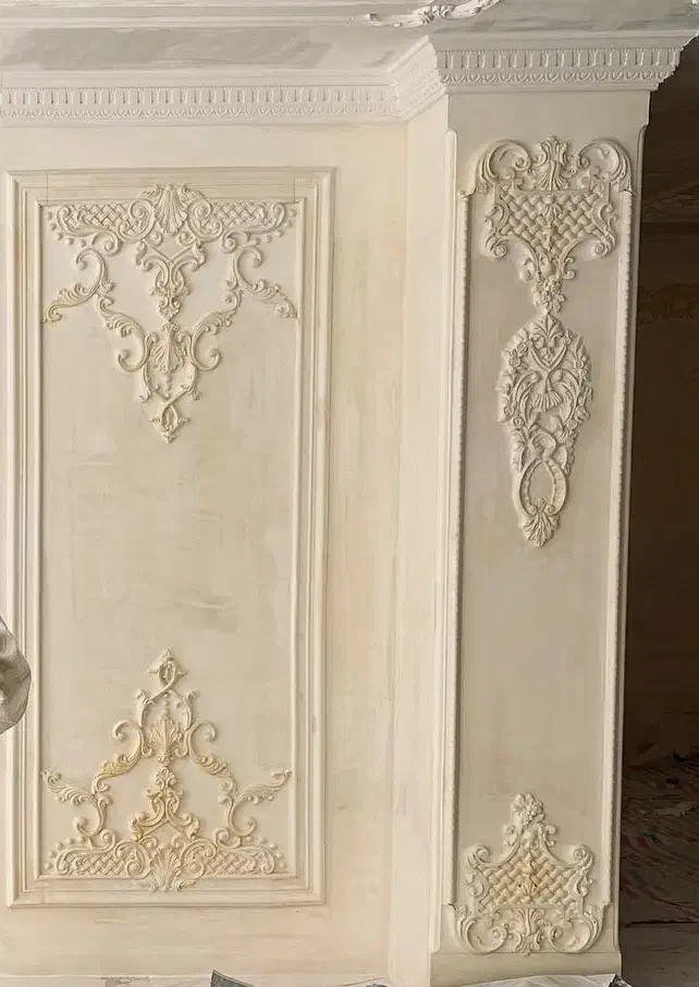 گچبری پیش ساخته کلاسیک|خدمات پیشه و مهارت|تبریز, |دیوار