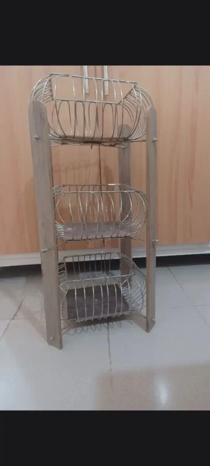 جای پیاز وسیب زمینی|ظروف نگهدارنده، پلاستیکی، یکبارمصرف|لنجان, |دیوار