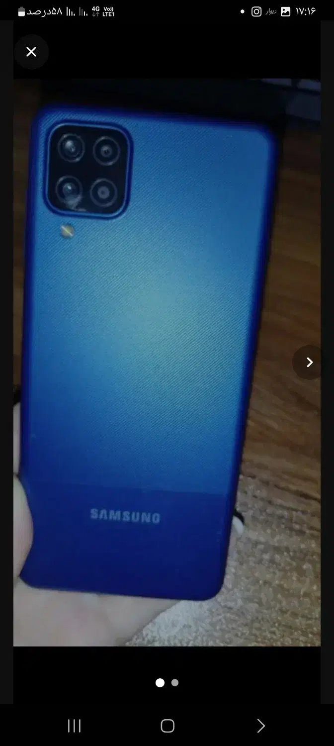 گوشی A12  اصلی با رم‌۶ مگابایت۱۲۶|موبایل|شیراز, حومه شیراز|دیوار