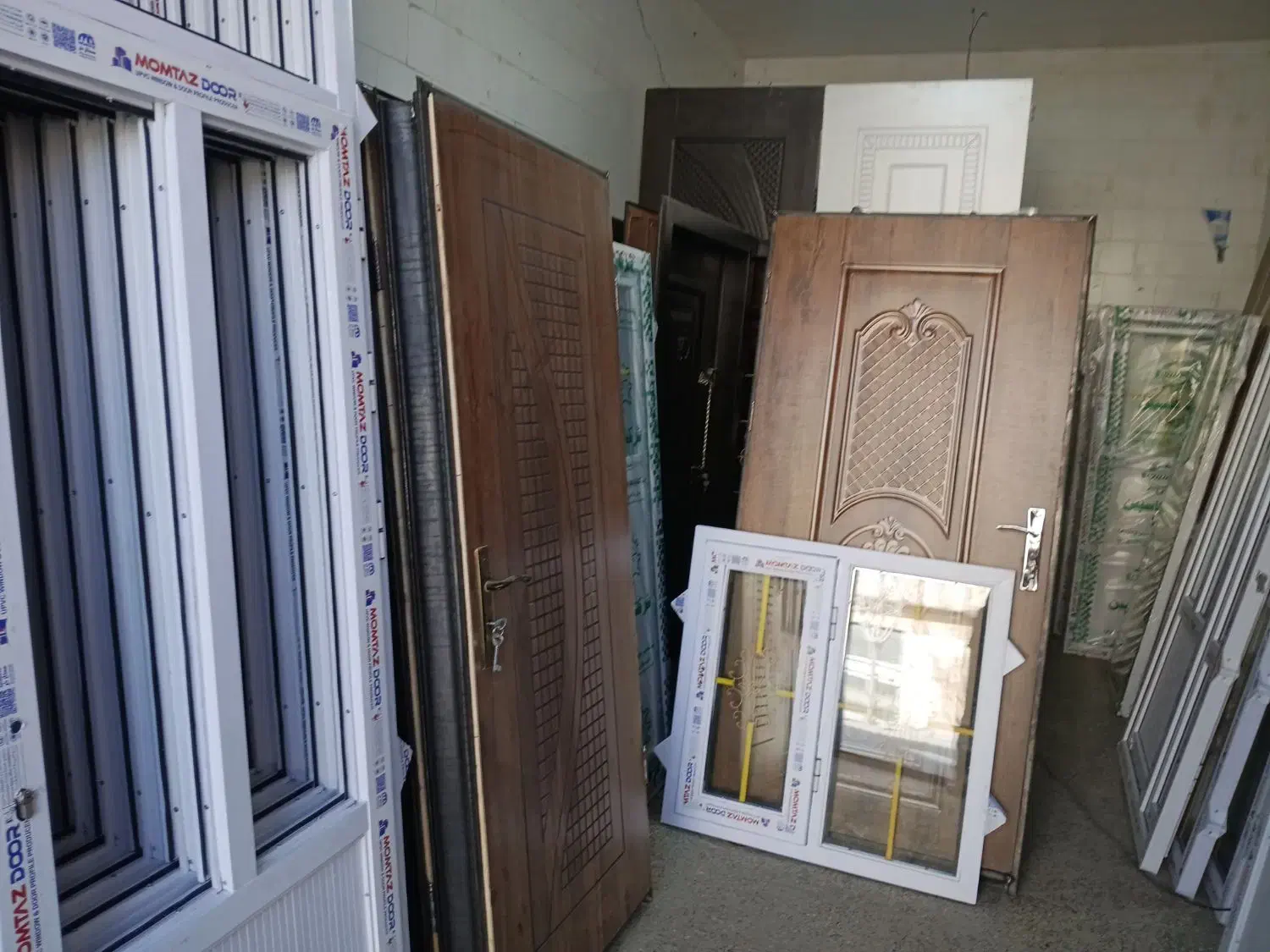 درب چوبیpvcوupvc|مصالح و تجهیزات ساختمان|سامان, |دیوار