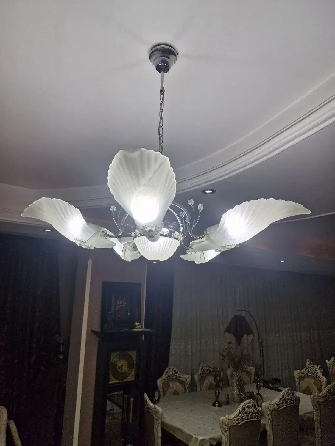 لوستر دوعدد|لوستر و چراغ آویز|تهران, نظامآباد|دیوار