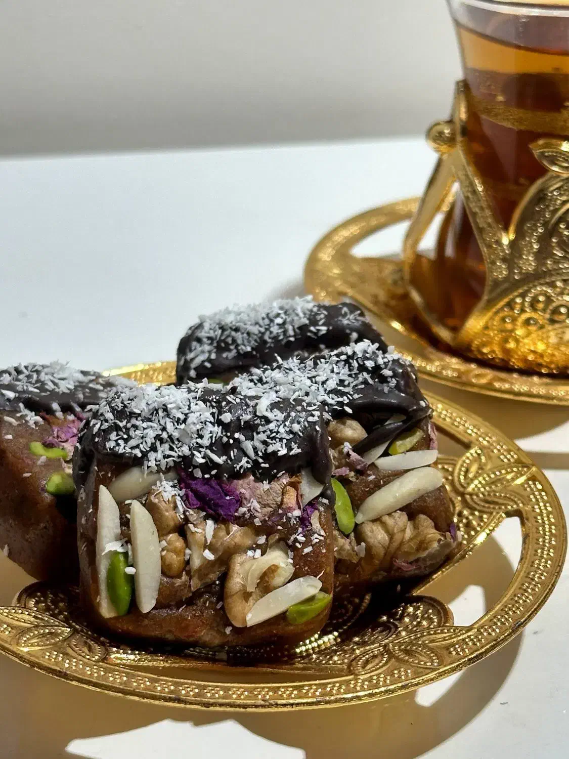 معجون خرمای 4مغز|خوردنی و آشامیدنی|میانه, |دیوار