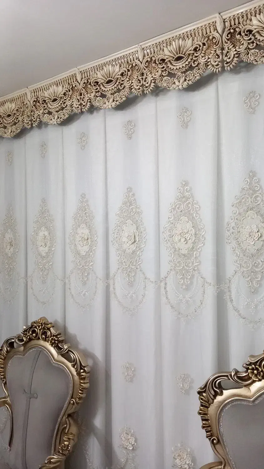 پرده با کتیبه|پرده، رانر، رومیزی|اراک, |دیوار