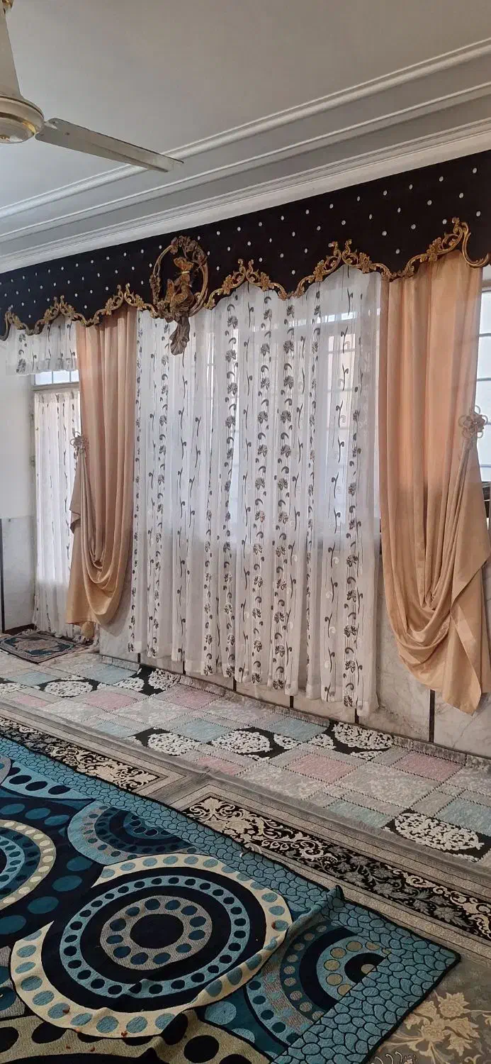 پرده با کتیبه سالم به فروش میرسه|پرده، رانر، رومیزی|گنبد کاووس, |دیوار