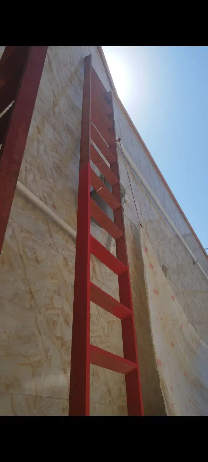 نردبان مستحکم ۱۴ پله|ابزارآلات|تبریز, |دیوار