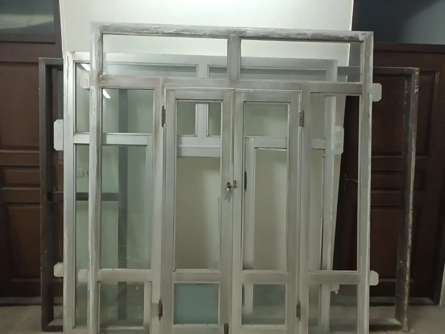 پنجره آلومینیوم در حد نو|مصالح و تجهیزات ساختمان|تربت‌حیدریه, مظفریه|دیوار