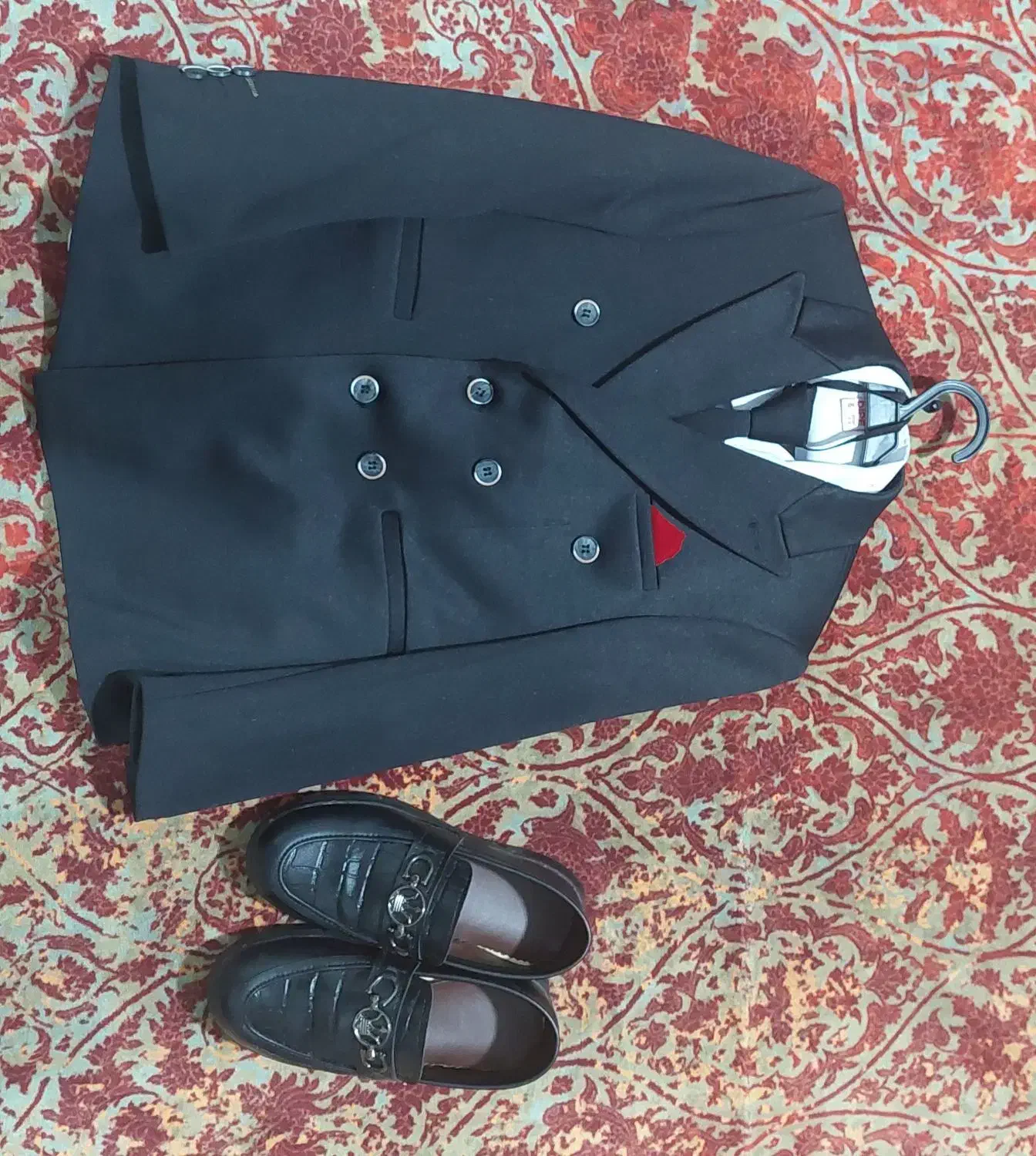 کت وشلواروکفش مجلسی برای سن ۶تا۸سال|کفش و لباس بچه|رشت, منظریه|دیوار