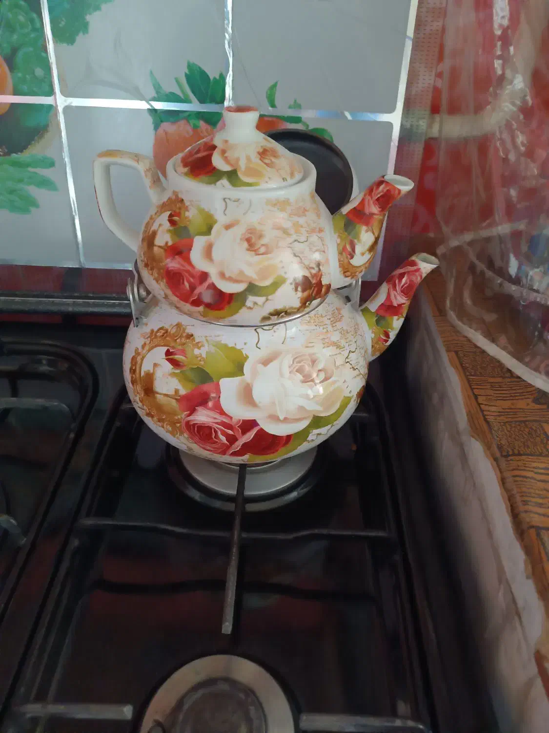 کتری قوری|قوری، کتری، قهوه‌ساز دستی|نیشابور, ناسیونال|دیوار