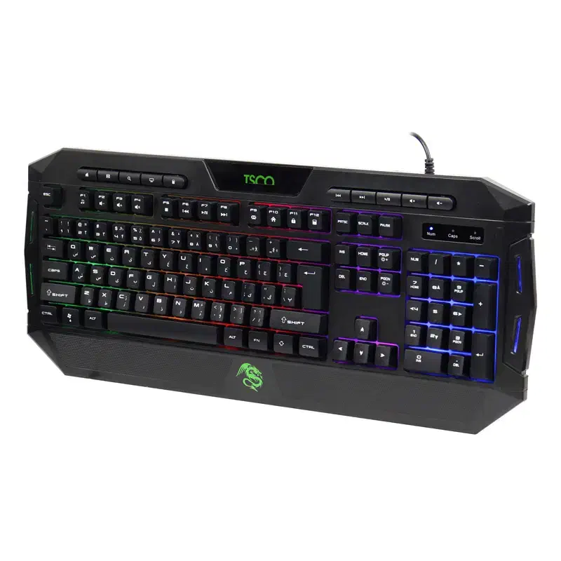 کیبورد گیمینگ تسکو TK 8124 با RGB و گارانتی|قطعات و لوازم جانبی رایانه|کازرون, |دیوار